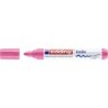 Edding 4500 Pennarello permanente per tessuti - Punta rotonda - Linea tra 2 e 3 mm - Odore neutro - Asciugatura rapida - Colore 