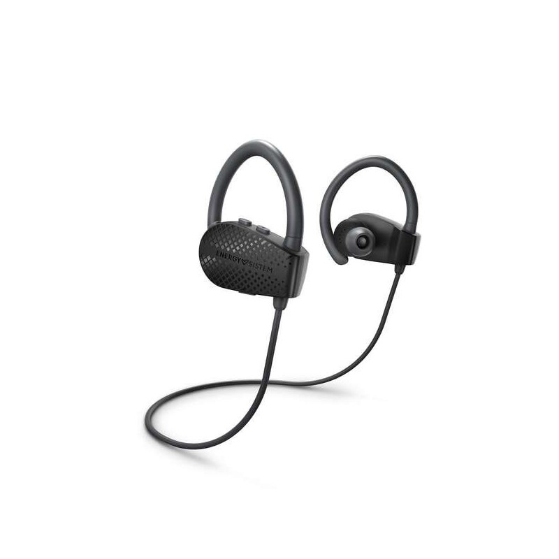 Cuffie Energy Sistem Bluetooth Sport 1+ - Assistente Vocale - Resistenti al Sudore - Colore Nero Cuffie Energy Sistem Bluetooth Sport 1+ - Assistente Vocale - Resistenti al Sudore - Colore Nero