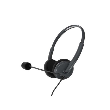 Energy Sistem Office Headphones 2 - Compatibile con PC/Mac/Smartphone - Spina da 3,5 mm - Microfono con braccio retrattile - Col