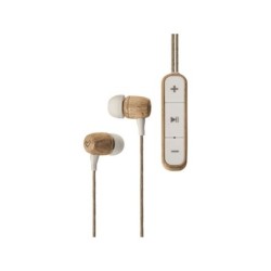 Cuffie Energy Sistem Eco Bluetooth BeechWood - Legno Sostenibile - Microfono - USB Type C - Colore Marrone