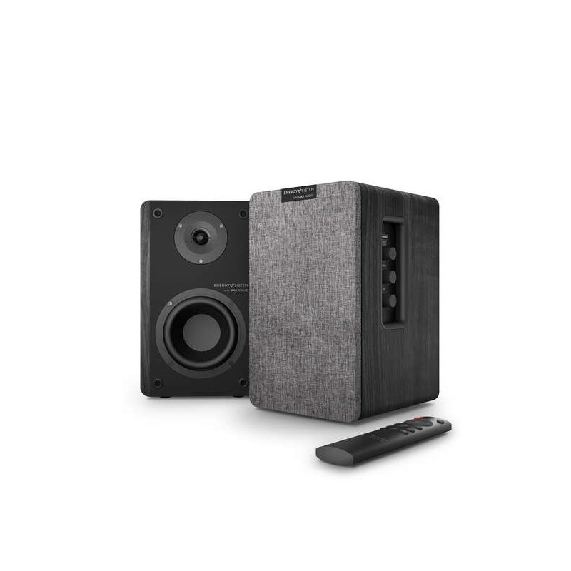 Monitor da Studio Energy Sistem 4 Diffusori Hi Fi Attivi da Scaffale - Doppio Ingresso RCA - Colore Nero Monitor da Studio Energy Sistem 4 Diffusori Hi Fi Attivi da Scaffale - Doppio Ingresso RCA - Colore Nero