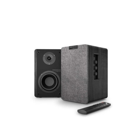 Energy Sistem Studio Monitor 4 Hi Fi Altavoces Activos de Estanteria - Entrada Doble RCA - Color Negro
