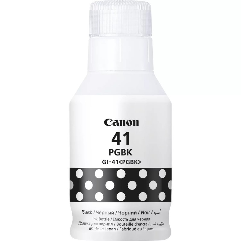 Canon GI41 Negro Botella de Tinta Original - GI41PGBK/4528C001 Canon GI41 Negro Botella de Tinta Original - GI41PGBK/4528C001