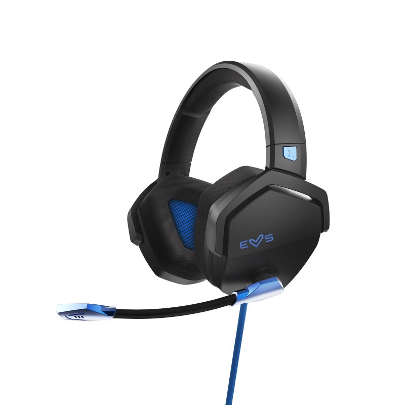 Cuffie da gaming Energy Sistem ESG 3 - Bassi profondi - Cuscinetti in tessuto - Suono cristallino - Colore blu Cuffie da gaming Energy Sistem ESG 3 - Bassi profondi - Cuscinetti in tessuto - Suono cristallino - Colore blu