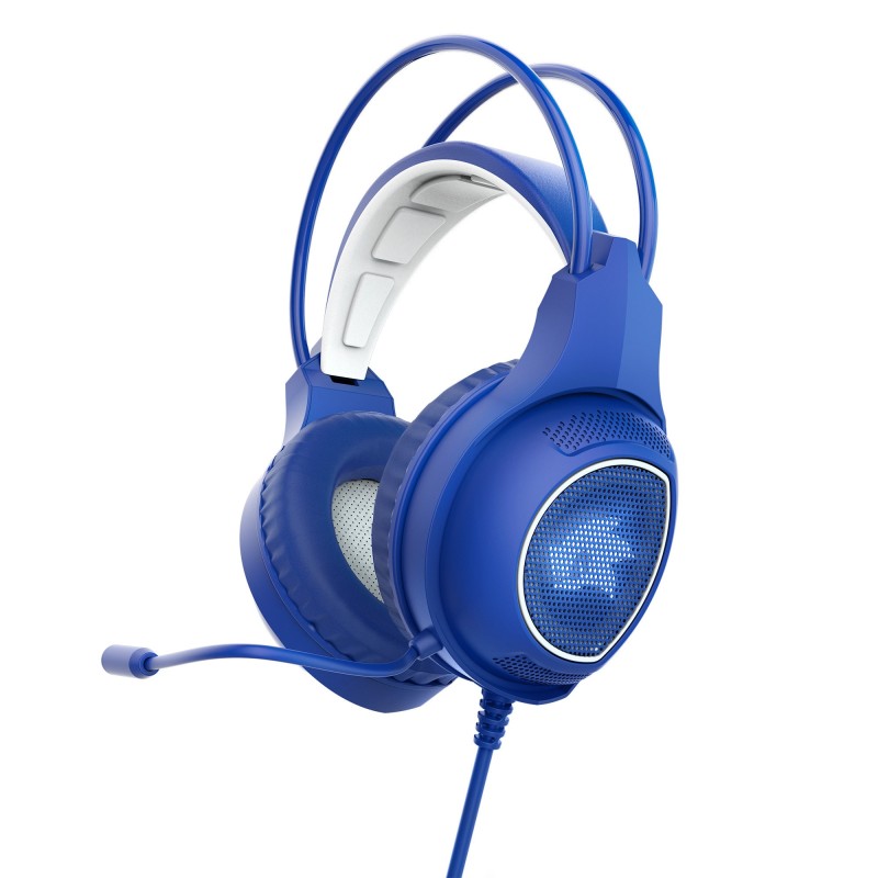 Cuffie da gioco laser Energy Sistem ESG 2 - Luce LED - Microfono con asta - Archetto autoregolabile - Colore blu Cuffie da gioco laser Energy Sistem ESG 2 - Luce LED - Microfono con asta - Archetto autoregolabile - Colore blu
