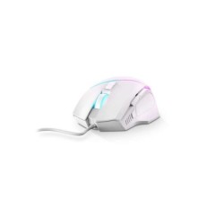Mouse da gioco Energy Sistem ESG M2 - 6400 dpi - USB - Luci LED RGB - 8 pulsanti personalizzabili - Colore bianco