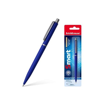 Penna automatica intelligente Erichkrause - Ricaricabile con clip in metallo - Punta da 07 mm - Inchiostro ad asciugatura rapida