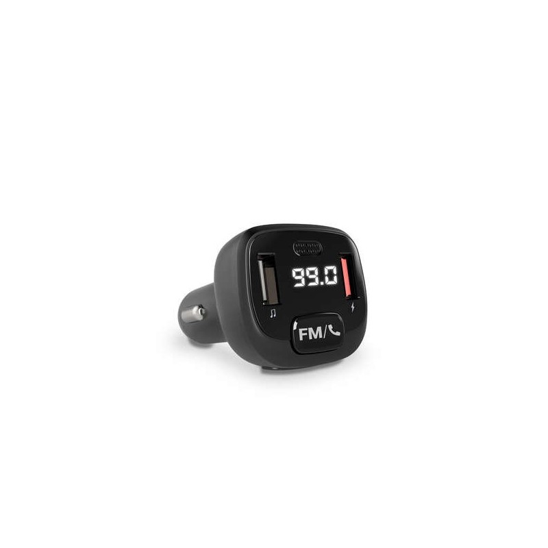 Trasmettitore FM Energy Sistem per Auto - Bluetooth - MicroSD - USB MP3 - Assistente Vocale - Vivavoce - Colore Nero Trasmettitore FM Energy Sistem per Auto - Bluetooth - MicroSD - USB MP3 - Assistente Vocale - Vivavoce - Colore Nero