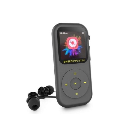 Energy Sistem Handy Lettore MP4 - 16GB - Bluetooth - Radio FM Integrata - MicroSD 128GB - Colore Grigio