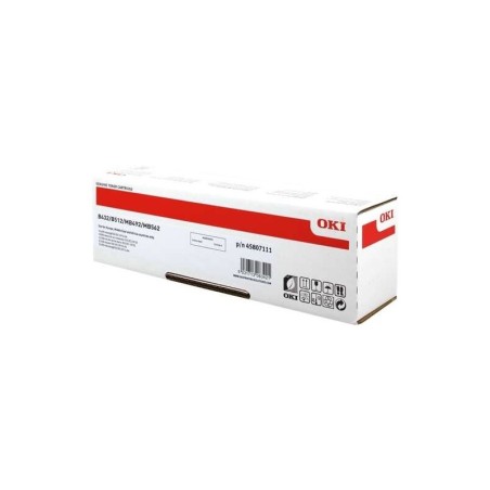 Cartuccia toner nero originale OKI B432/B512/MB492/MB562 - 45807111