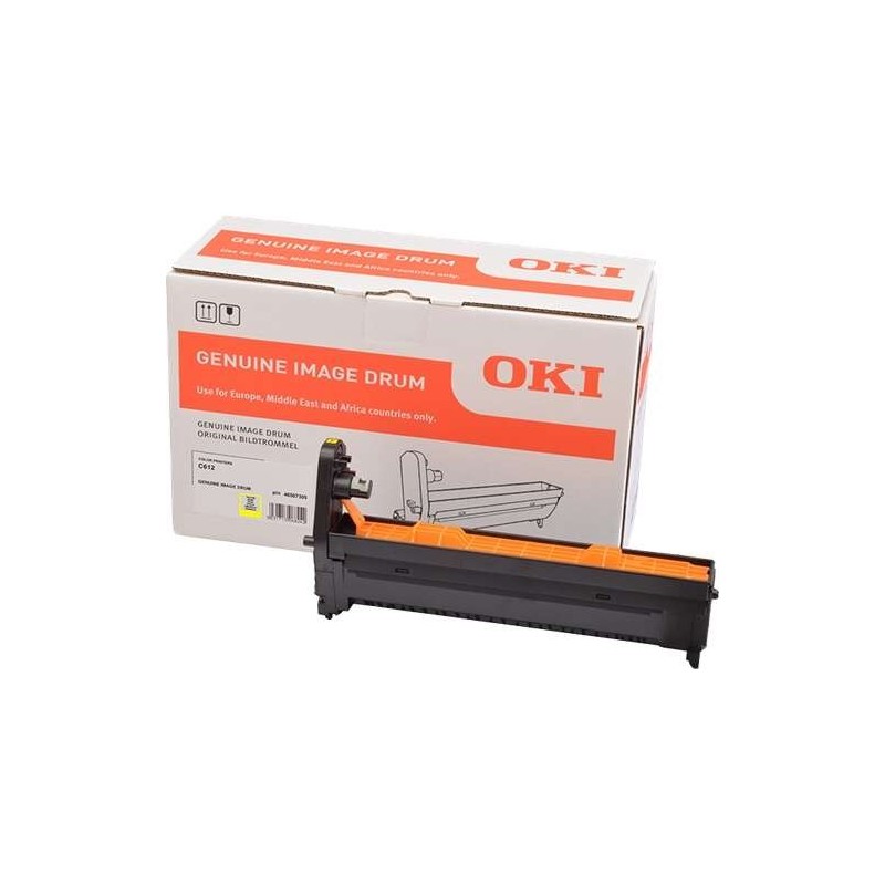 OKI C612 Tamburo immagine originale giallo - 46507305 (Tamburo)
