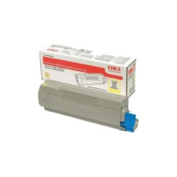 Cartuccia toner giallo originale OKI C712 - 46507613