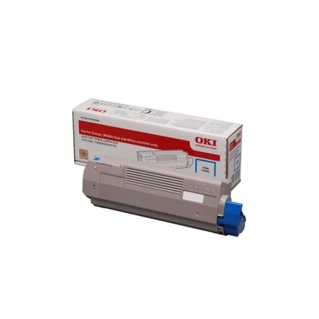 Cartuccia toner originale ciano OKI C712 - 46507615