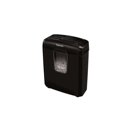 Fellowes 6C Destructora de Papel Manual Corte en Particulas - Destruye hasta 6 Hojas - 11L