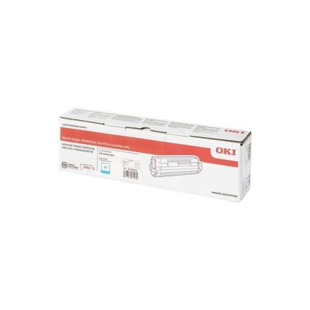Cartuccia toner originale ciano OKI C824/C834/C844 - 47095703