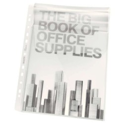 Leitz Funda Fuelle Premium Expansible - 0,18mm PP Transparente - Gran Capacidad - Copysafe Transparente
