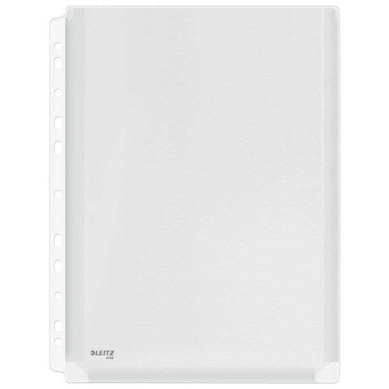 Esselte Coperture a soffietto standard A4 PVC liscio multiforo-11 - Capacità 200 fogli - Trasparente (170 micron) Esselte Coperture a soffietto standard A4 PVC liscio multiforo-11 - Capacità 200 fogli - Trasparente (170 micron)