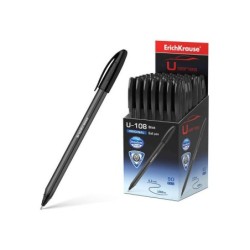 Erichkrause Boligrafo U-108 Original Stick - Ultra Glide Technology - Tinta Color Negro