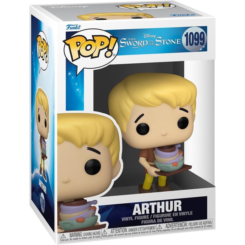 Funko Pop Disney The Sword in the Stone Arthur - Figura de Vinilo - Altura 9.5cm aprox. Funko Pop Disney The Sword in the Stone Arthur - Figura de Vinilo - Altura 9.5cm aprox.