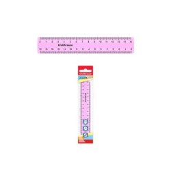 Righello per torta Erichkrause - 15 cm - Rosa - Sacchetto in polietilene
