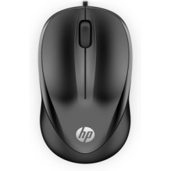 HP 1000 Raton USB 1200dpi - 3 Botones - Uso Ambidiestro - Cable de 1.50m - Color Negro