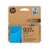 Cartuccia d'inchiostro originale ciano HP 937e - 4S6W6NE