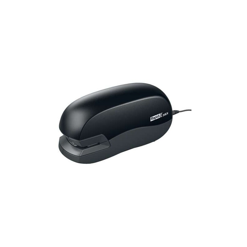 Rapid 20EX Fixativ Grapadora Electrica de Sobremesa - Hasta 20 Hojas - Utiliza Grapas 24/6 y 26/6 - Color Negro Rapid 20EX Fixativ Grapadora Electrica de Sobremesa - Hasta 20 Hojas - Utiliza Grapas 24/6 y 26/6 - Color Negro