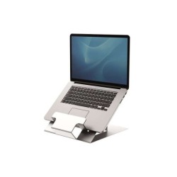 Supporto per laptop Fellowes Hylyft - Design minimalista - Pieghevole - Regolabile in 6 altezze - Colore grigio