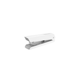 Fellowes LX820 Grapadora con Proteccion Microban - Hasta 20 Hojas - Visor de Grapas - Color Blanco