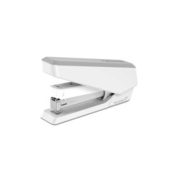 Cucitrice Fellowes LX850 con protezione Microban - Fino a 25 fogli - Levapunti rimovibile - Visualizzatore punti - Colore bianco