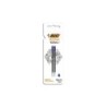 Bic Pack de 3 Recambios para Boligrafo Cristal Re´new - Punta Media de 1.0mm - Tinta con Base de Aceite - Color Azul