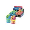 Temperamatite Erichkrause Cyber Sport - Due Fori da 8 mm e 11 mm - Contenitore Total Clean - Colore Nero 12pz 12pz