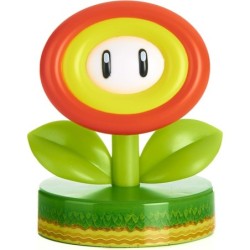 Paladone Nintendo Icon Lamp Super Mario Fire Flower - Plastica BDP - Alimentata a batteria - Dimensioni 10 cm di altezza