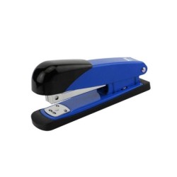 Cucitrice da tavolo Dohe Metallic - Fino a 20 fogli - Capacità 100 punti metallici - Colore nero/blu