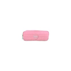 Dohe Serie Pastel Portatodo Doble - Cierre de Cremallera - Color Rosa Pastel