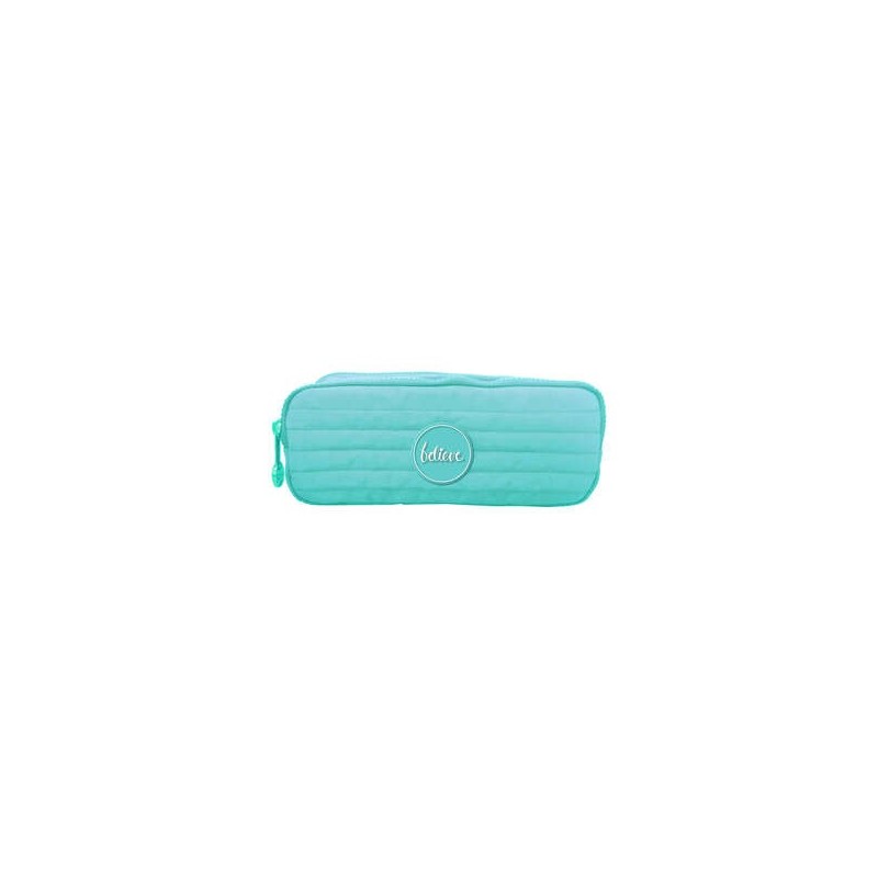 Dohe Serie Pastel Portatodo Doble - Cierre de Cremallera - Color Verde Pastel Dohe Serie Pastel Portatodo Doble - Cierre de Cremallera - Color Verde Pastel