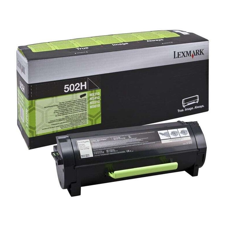 Cartuccia toner nero originale Lexmark MS310/MS410/MS510/MS610 - 50F2H00/502H
