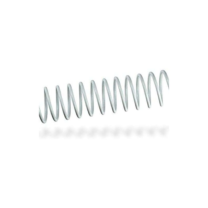 Fellowes Confezione da 100 Spirali Metalliche 10 mm - Fino a 60 Pagine - Colore Bianco Fellowes Confezione da 100 Spirali Metalliche 10 mm - Fino a 60 Pagine - Colore Bianco