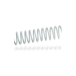 Fellowes Pack de 100 Espirales Metalicas 12mm - Hasta 80 Paginas - Color Blanco