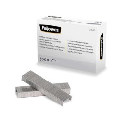 Punti metallici Fellowes 26/6 mezzo carico - Capacità di pinzatura circa 25 fogli - Scatola da 5000 punti metallici