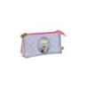 Dohe Santoro Poppi Loves Messenger Borsa da trasporto tripla - 3 scomparti - Chiusure con cerniera