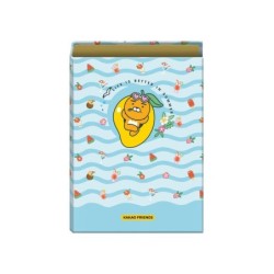 Dohe Kakao Friends Summer Holiday Carpeta de 4 Anillas Formato Folio - Cubierta de Carton Forrado - Anillas Niqueladas de 40mm