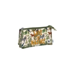 Borsa da trasporto tripla Dohe WWF Save the Nature - 3 scomparti - Chiusure con cerniera