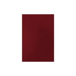 Confezione da 50 copertine in cartone finta pelle A4 Fellowes - 750 gr - Rosso