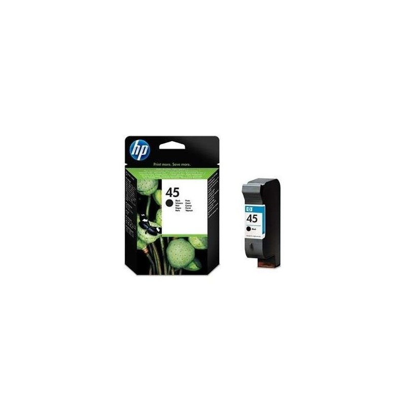 Cartuccia d'inchiostro originale nero HP 45 - 51645AE