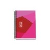 Agenda scolastica a spirale Dohe Tamgram A5 - Vista settimanale - Carta 70 g/m2 - Copertina in cartone laminato - Colore rosa