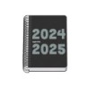Dohe Memory Agenda Escolar Espiral A6 - Dia Pagina - Papel 70g/m2 - Cubierta de Polipropileno - Color Negro