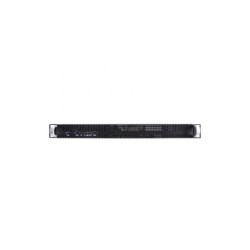 Unykach UK1029 Custodia rack 1U da 19" - Dimensioni unità supportate da 2,5", 3,5" - Filtro antipolvere anteriore