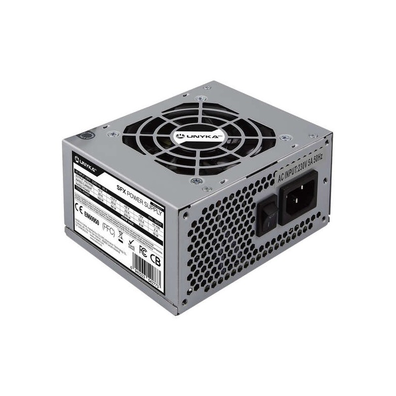 Unykach SFX 450W Fuente de Alimentacion 450W SFX - Ventilador 80mm Unykach SFX 450W Fuente de Alimentacion 450W SFX - Ventilador 80mm