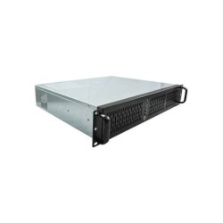 Unykach UK2129 Caja Rack 2U 19" - Tamaños de Disco Soportados 2.5", 3.5" - Filtro Frontal Antipolvo - USB-A 2.0/3.0 y Audio